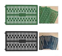 Kit de 8 housses de protection pour arbres, essentiel pour l'entretien des jeunes arbres dans divers climats (vert)