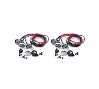 Kit de 8 Lumières LED Phares Projecteurs pour Axial SCX10 Wraith RR10 TRX4 TRX6 1/10 RC Pièces de Mise à Niveau de Voiture sur Chenilles