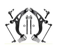 Kit de 8 pièces comprenant des silentblocs de bras de suspension inférieurs avant, une barre stabilisatrice et un stabilisateur, compatible avec Ford Explorer 2011-2017