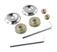 Kit de 8 pièces de rechange pour débroussailleuse avec boîte de vitesses, écrous de lame et clés pour un entretien facile