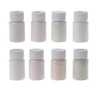 Kit de 8 pigments réactifs à la lumière du soleil - Poudre pigmentée à changement de couleur UV exposée à la lumière du soleil ou à la lumière UV