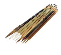 Kit de 8 pinceaux professionnels pour peinture chinoise