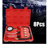 Kit de 8 testeur de compression compressiomètre moteur essence cylindre