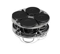 Kit de 8 verrines superposables Cuiseur vapeur XA6140E0 MOULINEX, KRUPS