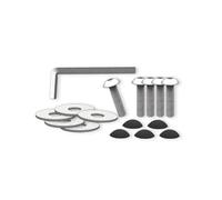 Kit de 8 vis pour arbre à chat Nobby Pet De Luxe Argenté 10x35 cm