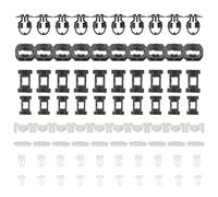 Kit De 80 Clips De Fixation De Seuil De Porte (OEM : A0099884078 A0029883881) Compatible Avec Les Modèles Suivants : Classe C W202 S202, Classe E W210 S210, CLK C20 SLK Et R170 (côté).