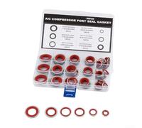 Kit de 85 joints AC pour compresseur O-Ring Kit 85 pièces AC (rouge)