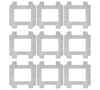 Kit De 9 Chiffons De Nettoyage For Vitres, Compatible Avec Ecovacs, Winbot Et Les Aspirateurs Robots W2S/W2S PRO ; Lingettes De Rechange For Balai À Franges.