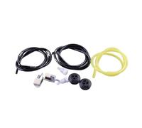 Kit de 9 filtres de ventilation for conduite de carburant, débroussailleuse et tondeuse, compatible avec moteur Echo SRM, perceuse ED-200 ED-2000, Shred-N-Vac