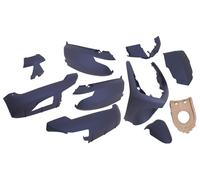 Kit de 9 pièces de garnitures Edge pour Peugeot New Vivacity à partir de 2008, 50cc 2T/4T - Bleu mat