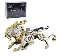 Kit de 92 puzzles 3D en métal - Assemblage à faire soi-même - Steampunk - Bête chinoise ancienne - Bi'an - Décorations de bureau créatives pour bureau et maison