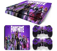 Kit De Autocollants Skin Decal Pour Accessoires De Console De Jeu Fortnite Manette Ps4 Slim T1tn-Ps4slim-6664