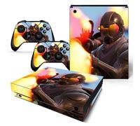 Kit De Autocollants Skin Decal Pour Console De Jeu Fortnite Xbox One X Console De Jeu Corps H?Te, T1tn-Xbonex-1069