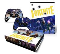 Kit De Autocollants Skin Decal Pour Console De Jeu Fortnite Xbox One X Console De Jeu Corps H?Te, T1tn-Xbonex-1071