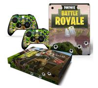 Kit De Autocollants Skin Decal Pour Console De Jeu Fortnite Xbox One X Console De Jeu Corps H?Te, T1tn-Xbonex-1064
