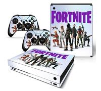 Kit De Autocollants Skin Decal Pour Console De Jeu Fortnite Xbox One X Console De Jeu Corps H?Te, T1tn-Xbonex-1066