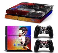 Kit De Autocollants Skin Decal Pour Console De Jeu Ps4 Corps Entier Manette One Piece, T1tn-Ps4-7431
