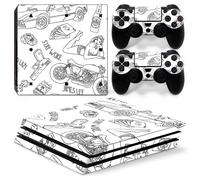 Kit De Autocollants Skin Decal Pour Console De Jeu Ps4 Pro Destiny, T1tn-P4pro-7199
