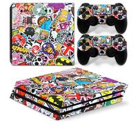 Kit De Autocollants Skin Decal Pour Console De Jeu Ps4 Pro Full Master Resident Evil Grid Square, T1tn-P4pro-1486