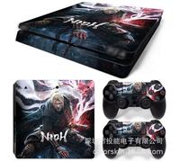 Kit De Autocollants Skin Decal Pour Console De Jeu Ps4 Slim Corps Entier Marchant Mort, T1tn-Ps4slim-1519