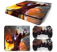 Kit De Autocollants Skin Decal Pour Console De Jeu Ps4 Slim Full Body Call Of Duty Black Ops Ops 2 3 4, T1tn-Ps4slim-0978