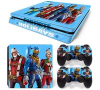 Kit De Autocollants Skin Decal Pour Console De Jeu Ps4 Slim Full Body Fortnite Fortnite, T1tn-Ps4slim-6024
