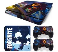 Kit De Autocollants Skin Decal Pour Console De Jeu Ps4 Slim Full Body Fortnite Fortnite, T1tn-Ps4slim-5922
