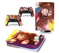 Kit De Autocollants Skin Decal Pour Console De Jeu Ps5 Corps Entier Anti-Rayures Dragon Ball Dragon, Version Cd-Rom T1568
