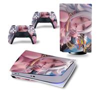Kit De Autocollants Skin Decal Pour Console De Jeu Ps5 Corps Entier Anti-Rayures Dragon Ball Dragon, Version Cd-Rom T1846