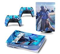 Kit De Autocollants Skin Decal Pour Console De Jeu Ps5 Fortnite Version Cd-Rom Console De Jeu, T1tn-Ps5disk-4364
