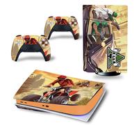 Kit De Autocollants Skin Decal Pour Console De Jeu Ps5 Full Body Gta5 Grand Theft Auto, Version Cd-Rom T1742
