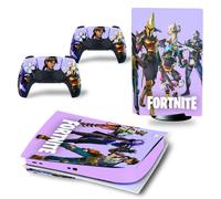 Kit De Autocollants Skin Decal Pour Console De Jeu Ps5disk Full Body Fortnite, Version Cd-Rom T1531
