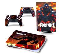 Kit De Autocollants Skin Decal Pour Console De Jeu Ps5disk Full Body Fortnite, Version Cd-Rom T2023