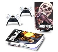 Kit De Autocollants Skin Decal Pour Console De Jeu Ps5disk Full Body Fortnite, Version Cd-Rom T2257