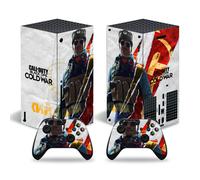 Kit De Autocollants Skin Decal Pour Console De Jeu Xbox Series X Call Duty Cold War, T1tn-Seriesx-4030