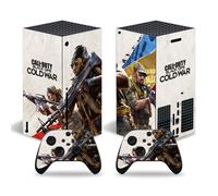 Kit De Autocollants Skin Decal Pour Console De Jeu Xbox Series X Call Duty Cold War, T1tn-Seriesx-4034