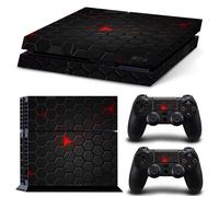 Kit De Autocollants Skin Decal Pour Grille De Console De Jeu Ps4, T1tn-Ps4-1129