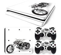 Kit De Autocollants Skin Decal Pour Le Corps Entier De La Console De Jeu Ps4 Slim Peut ¿ºtre Un Contr?Leur Uncharted4, T1tn-Ps4slim-5221