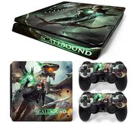 Kit De Autocollants Skin Decal Pour Le Corps Entier De La Console De Jeu Ps4 Slim Peut ¿ºtre Un Contr?Leur Uncharted4, T1tn-Ps4slim-5211