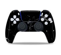 Kit De Autocollants Skin Decal Pour Manette De Jeu Ps5 Venom Marble Controller, T1tn-Ps5qb-0124