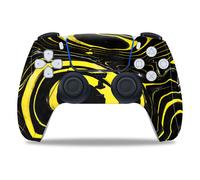 Kit De Autocollants Skin Decal Pour Manette De Jeu Ps5 Venom Marble Controller, T1tn-Ps5qb-0132