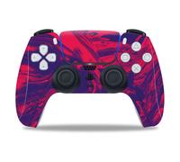 Kit De Autocollants Skin Decal Pour Manette De Jeu Ps5 Venom Marble Controller, T1tn-Ps5qb-0136
