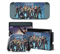 Kit De Autocollants Skin Decal Pour Nintendo Ns Switch Fortnite Console De Jeux Fortnite, T1tn-Switch-5210