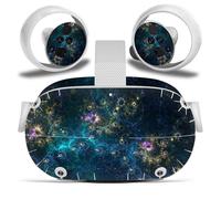 Kit De Autocollants Skin Decal Pour Oculus Quest All-In-One 2nd Generation Vr Lunettes Bo?Te De Rangement Lunettes Vr, T1tn-Oqvr2-0057