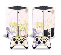 Kit De Autocollants Skin Decal Pour Xbox Series X Console De Jeu En Option Xsx Sans Laisser De Colle Anime Girl, T1tn-Seriesx-2515