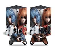 Kit De Autocollants Skin Decal Pour Xbox Series X Console De Jeu En Option Xsx Sans Laisser De Colle Anime Girl, T1tn-Seriesx-2535