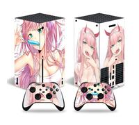Kit De Autocollants Skin Decal Pour Xbox Series X Console De Jeu En Option Xsx Sans Laisser De Colle Anime Girl, T1tn-Seriesx-2537