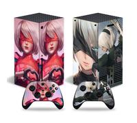 Kit De Autocollants Skin Decal Pour Xbox Series X Console De Jeu En Option Xsx Sans Laisser De Colle Anime Girl, T1tn-Seriesx-2500