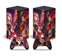 Kit De Autocollants Skin Decal Pour Xbox Series X Console De Jeu En Option Xsx Sans Laisser De Colle Anime Girl, T1tn-Seriesx-2551