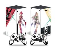 Kit De Autocollants Skin Decal Pour Xbox Series X Console De Jeu En Option Xsx Sans Laisser De Colle Anime Girl, T1tn-Seriesx-2527